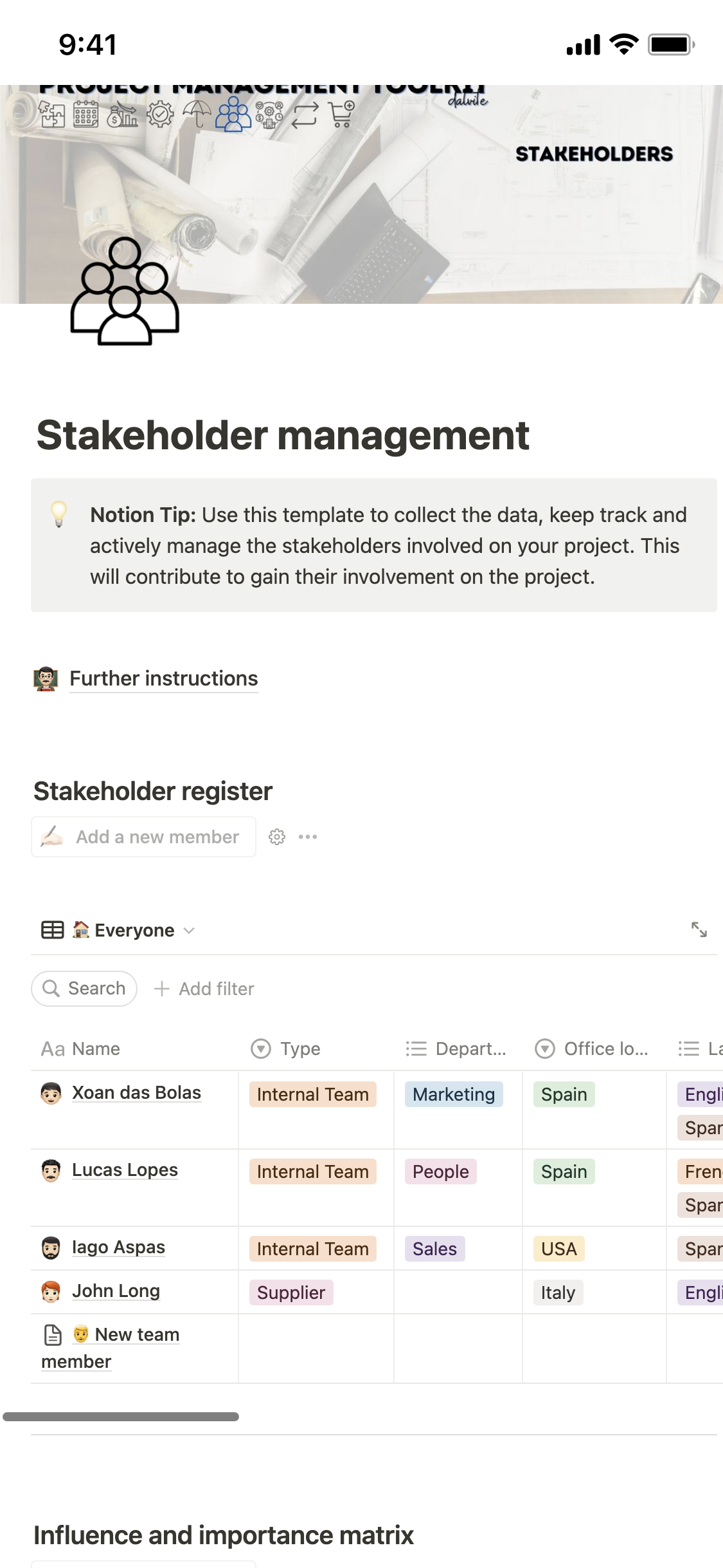 This project management system helps your engineering team track every  initiative