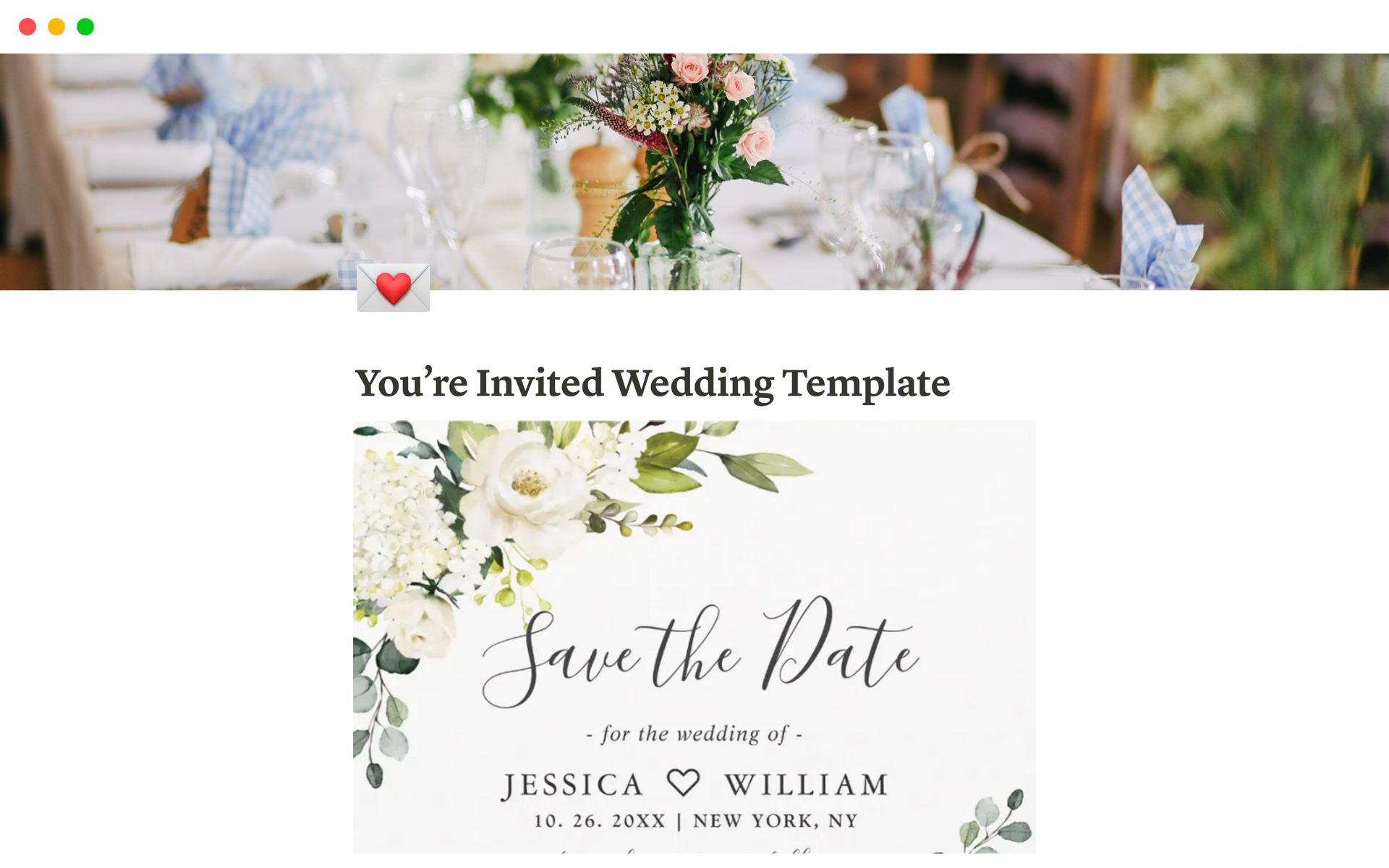 Minimalistic Wedding Invitation Template Minimal Invite 