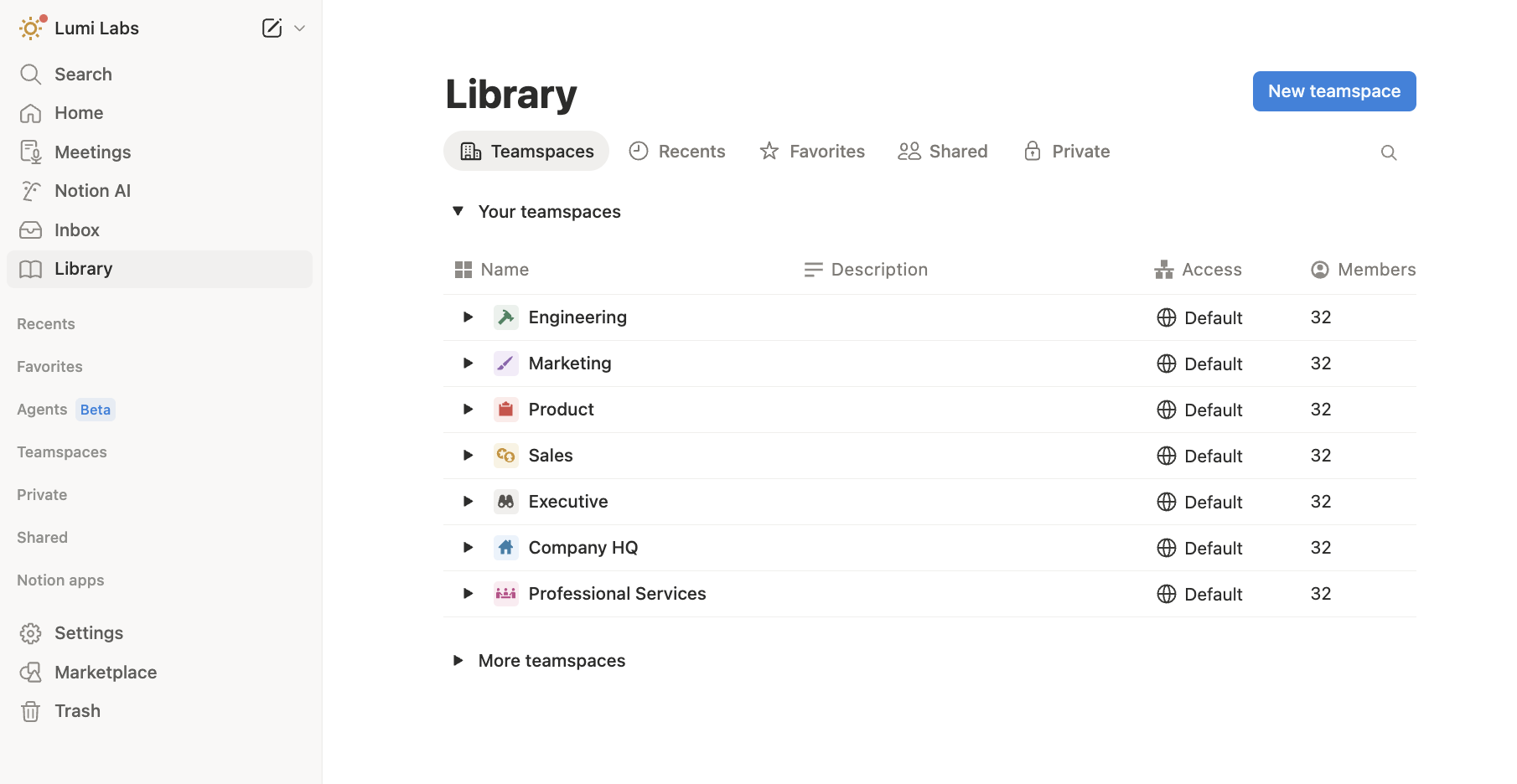 Library UI