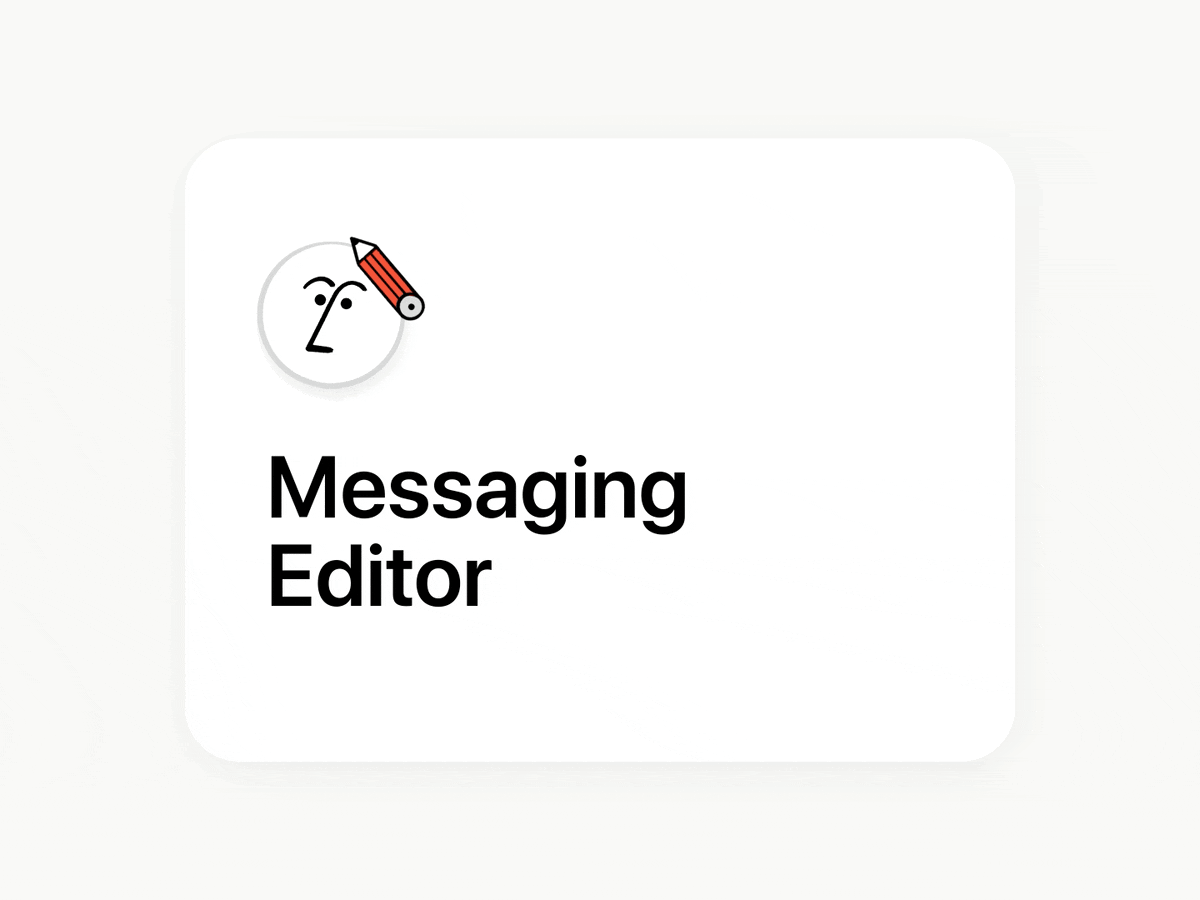 Create a Custom Agent and have a whole new team at your disposal. An editor, travel planner, or an onboarding buddy.