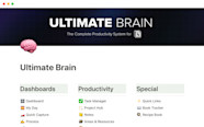 Notion Template Gallery Ultimate Brain