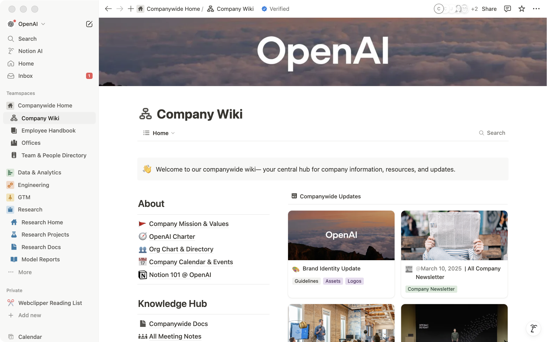 איך OpenAI הופכת ידע משותף לתהליכי עבודה מהירים יותר עם Notion
