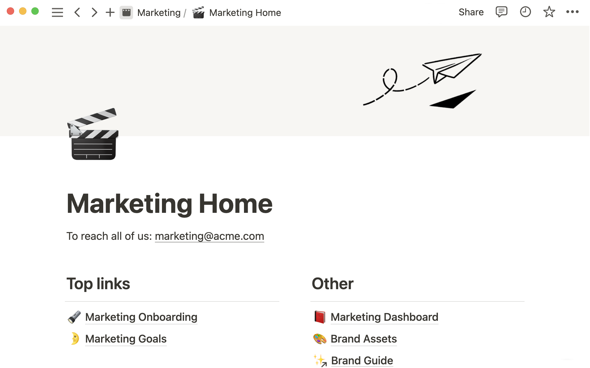 How Notion can help your marketing team stay organized and efficient