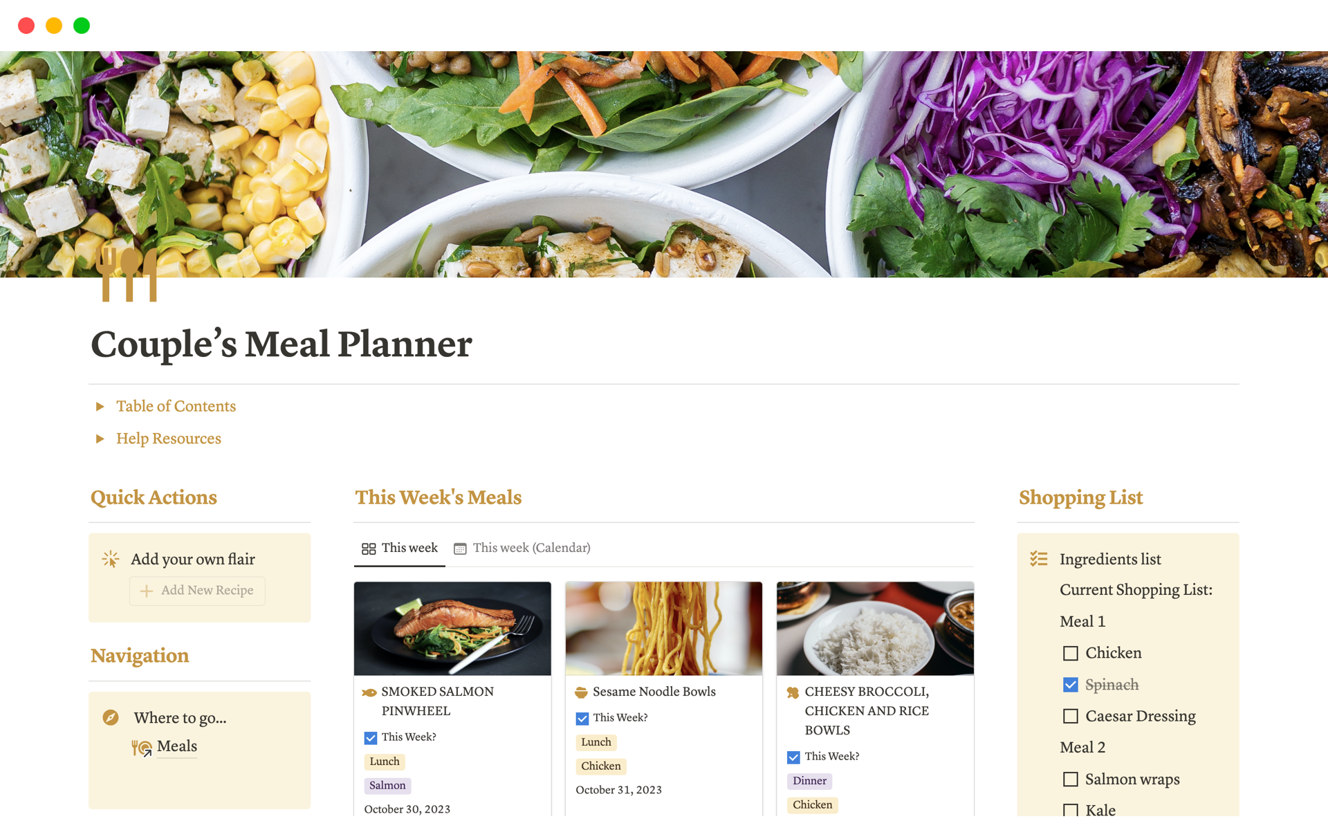 Easy Digital Meal Planning? (+ Free Notion Recipe Book & Meal Planner  Template Guide) 