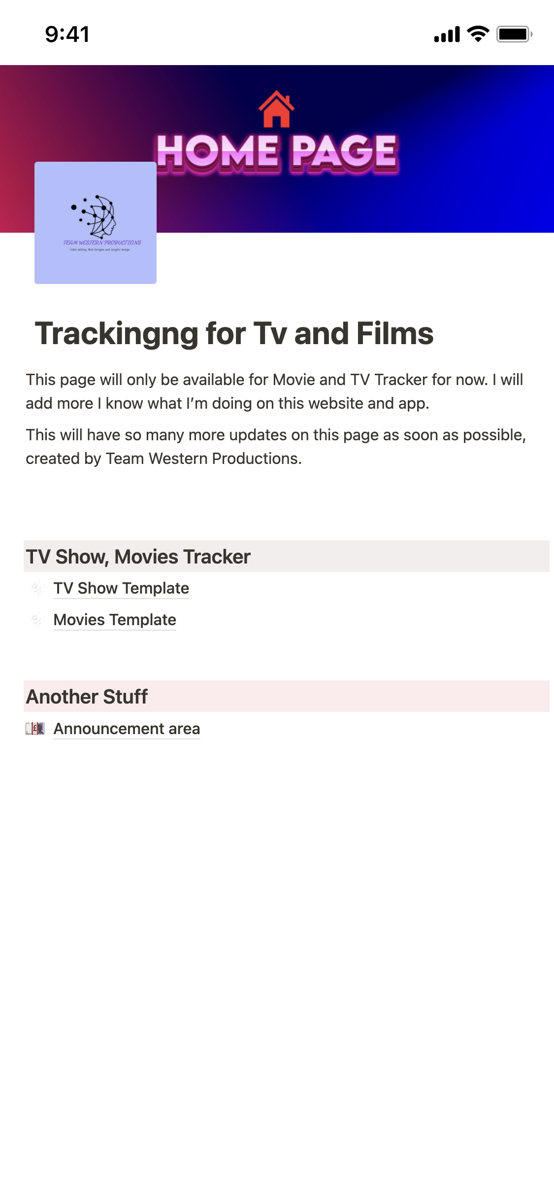 Creating Film & TV Track