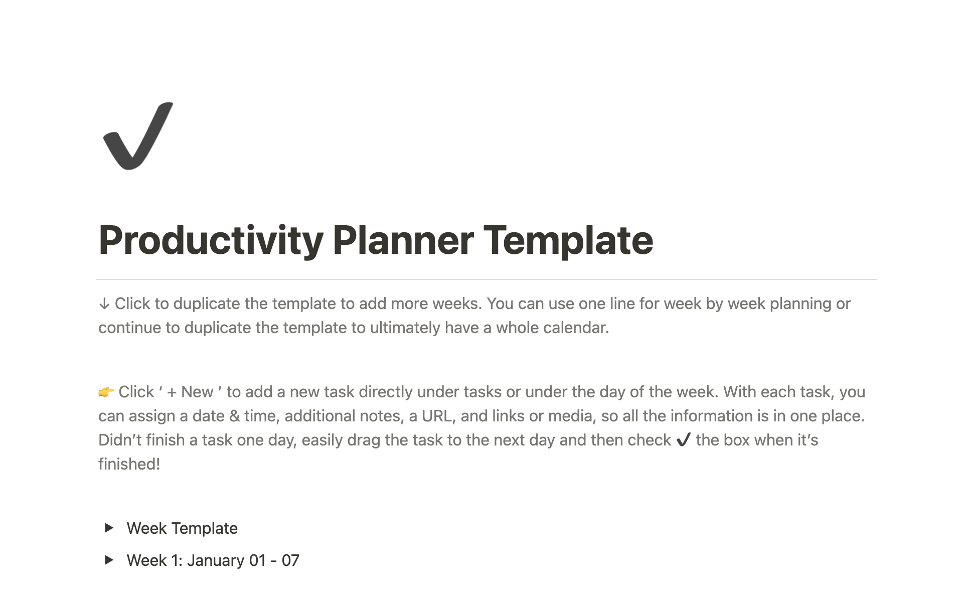 Buy Productivity Planner, Free Weekly Planner