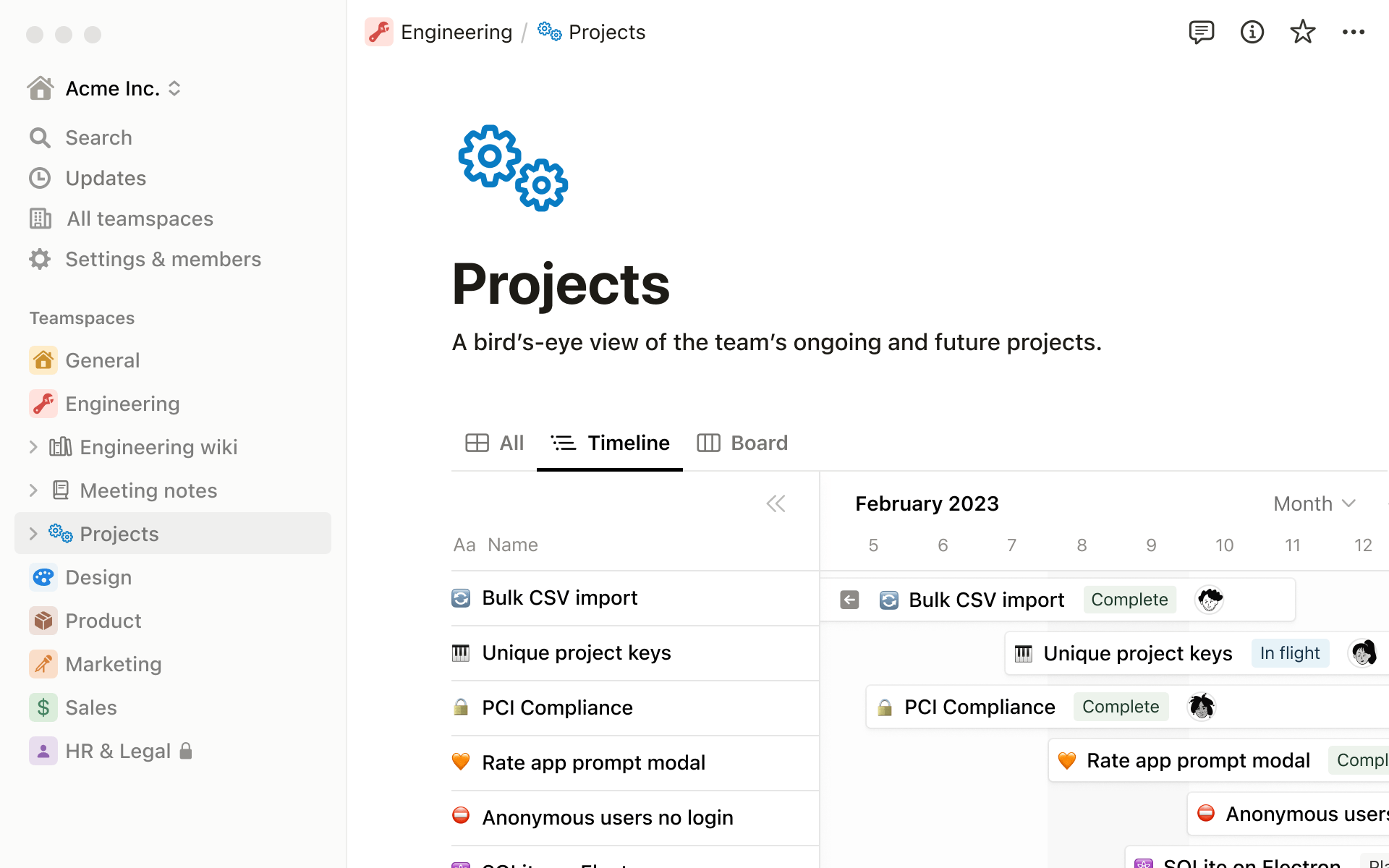 Your connected workspace for wiki, docs & projects