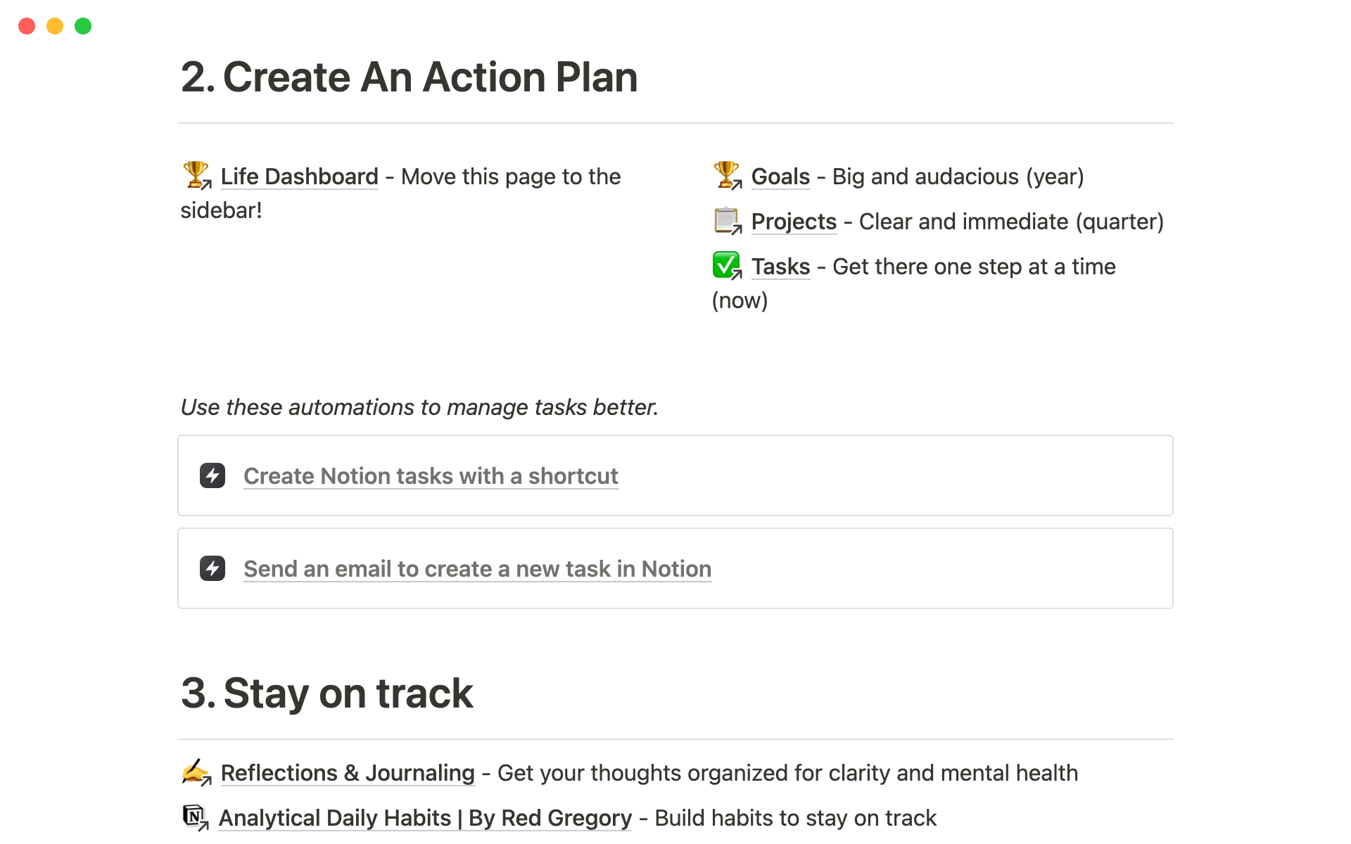 Notion Picks – Template Gallery