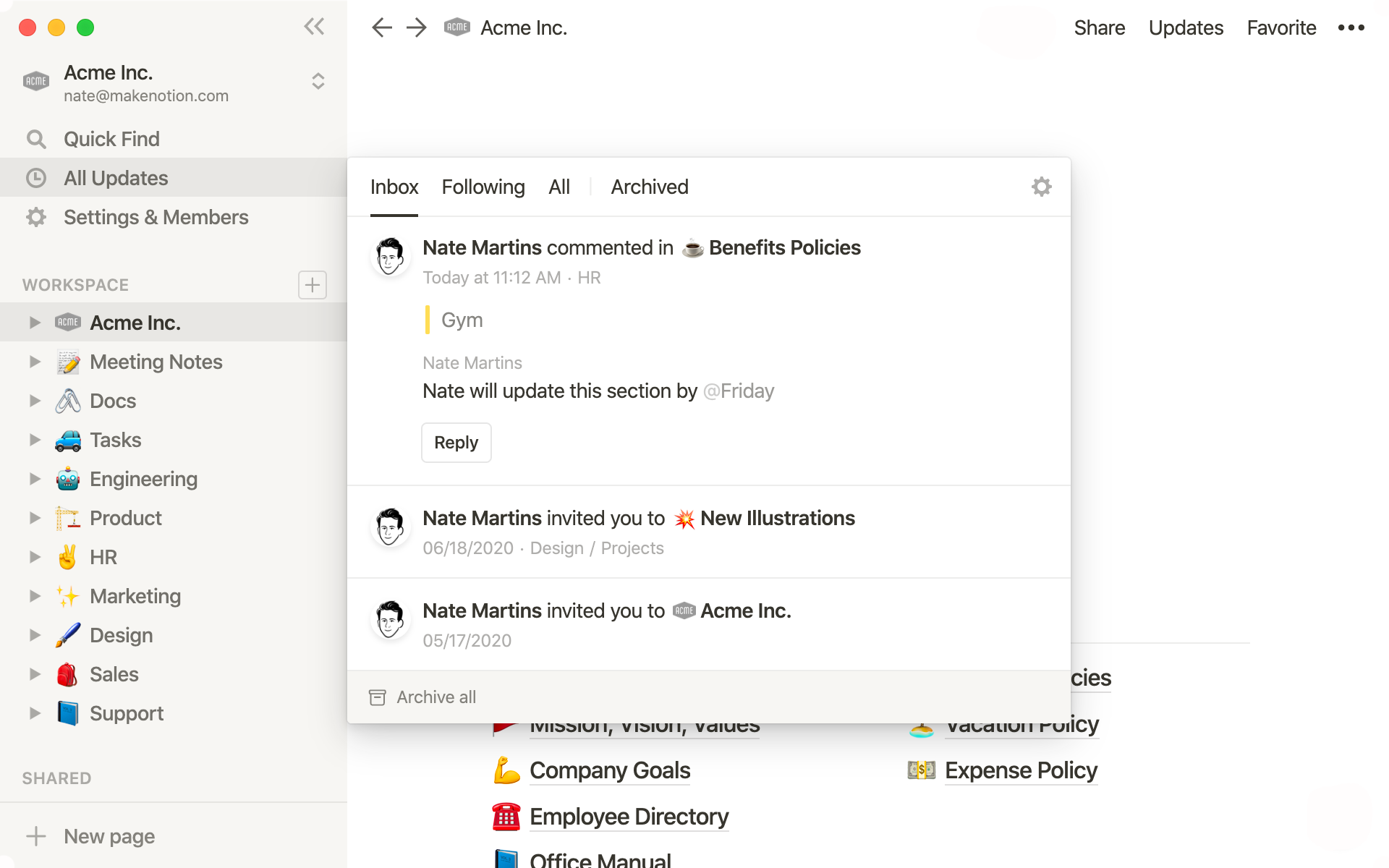The best way to set up your team's sidebar for clear organization