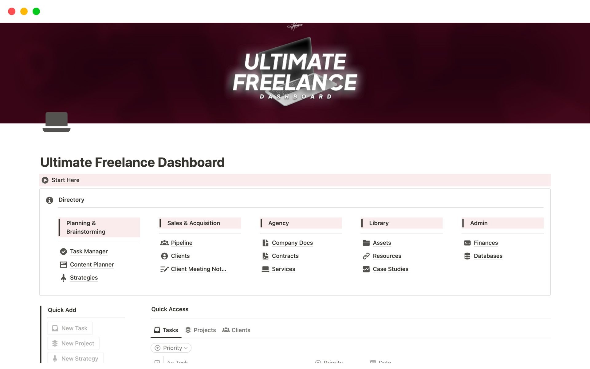 The Ultimate Dashboard Template for Businesses
