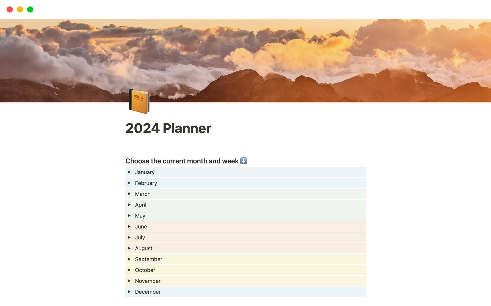 2024 Minimal Life Planner - NotionPlates