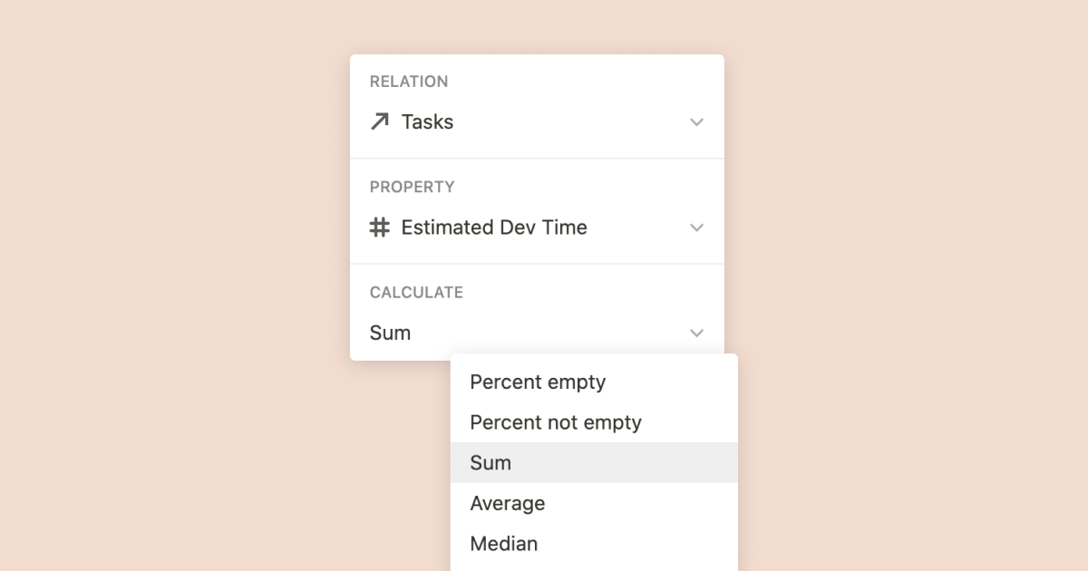 Using Relation Rollup Properties Using Relation Rollup Properties