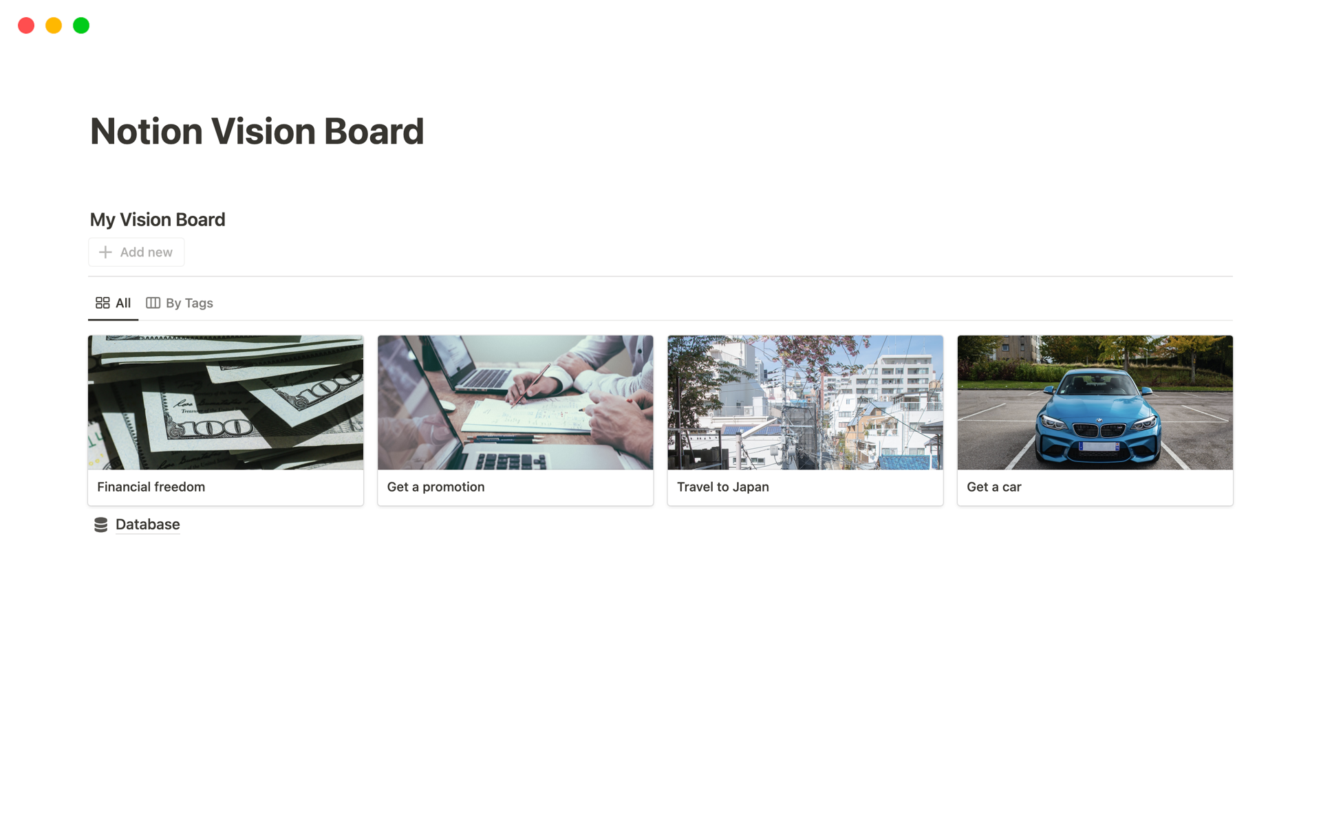 Top 10 Paid Vision Board Templates in Notion