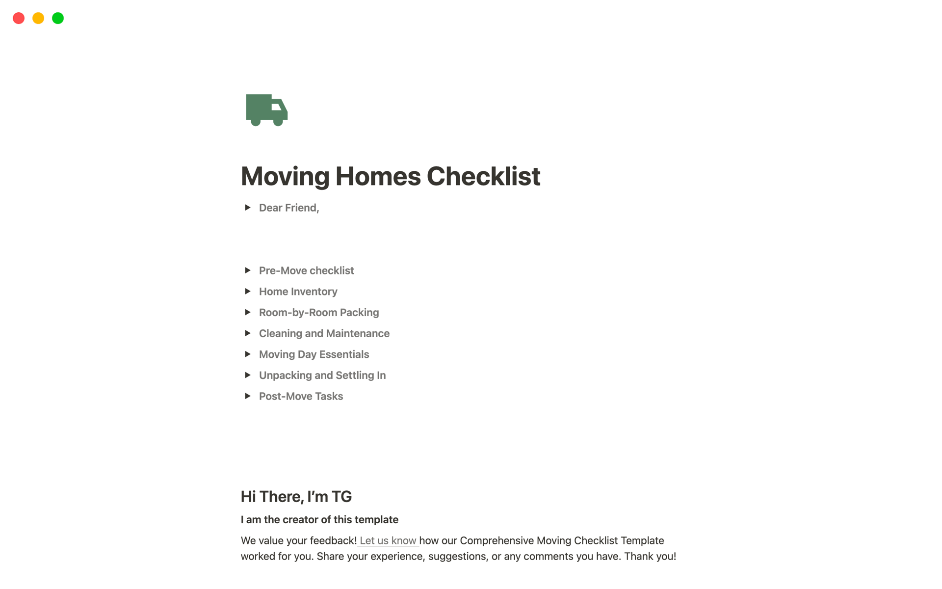 The Essential Moving Day Checklist