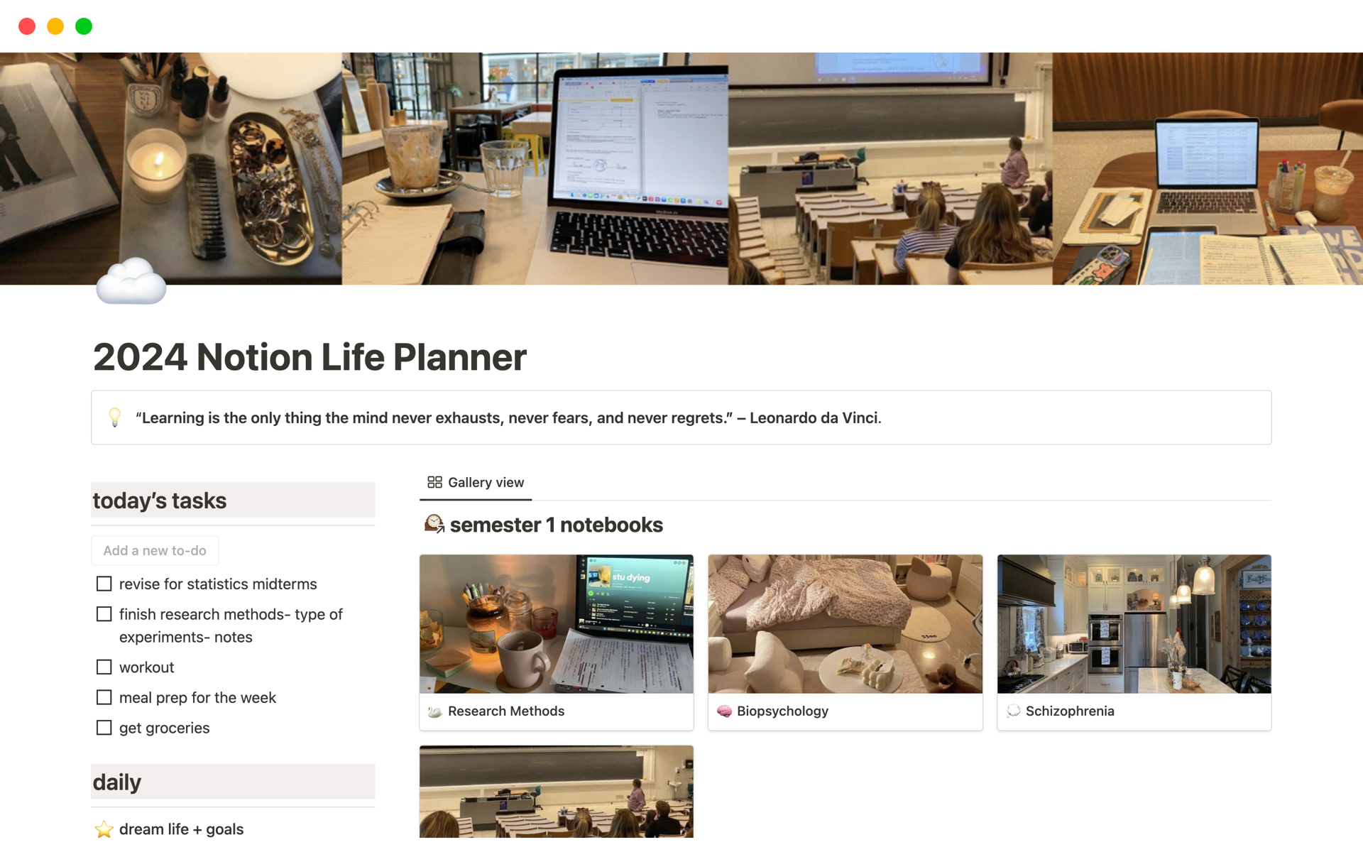 Ultimate Life Planner 2024 for Notion