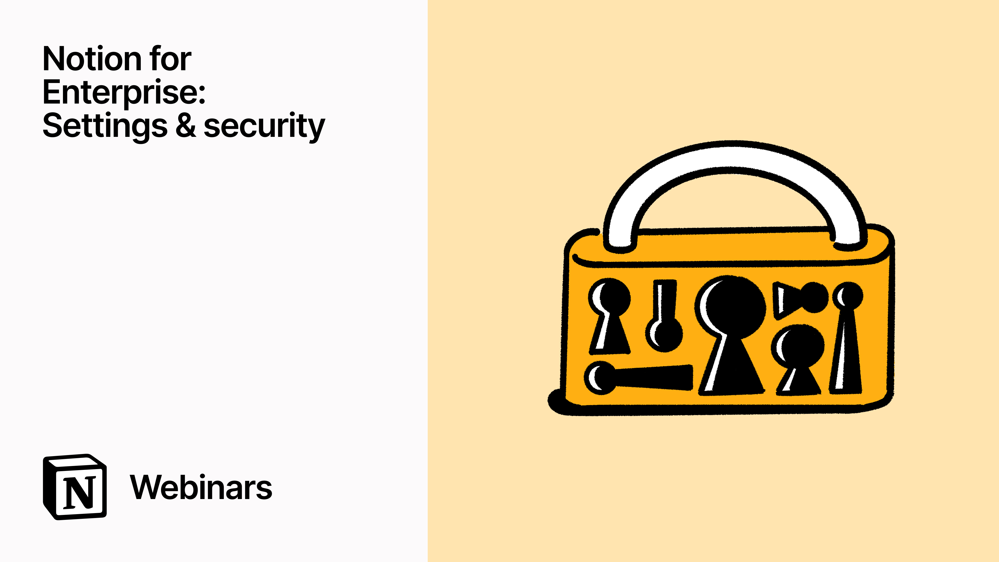 Notion for Enterprise: Settings & security