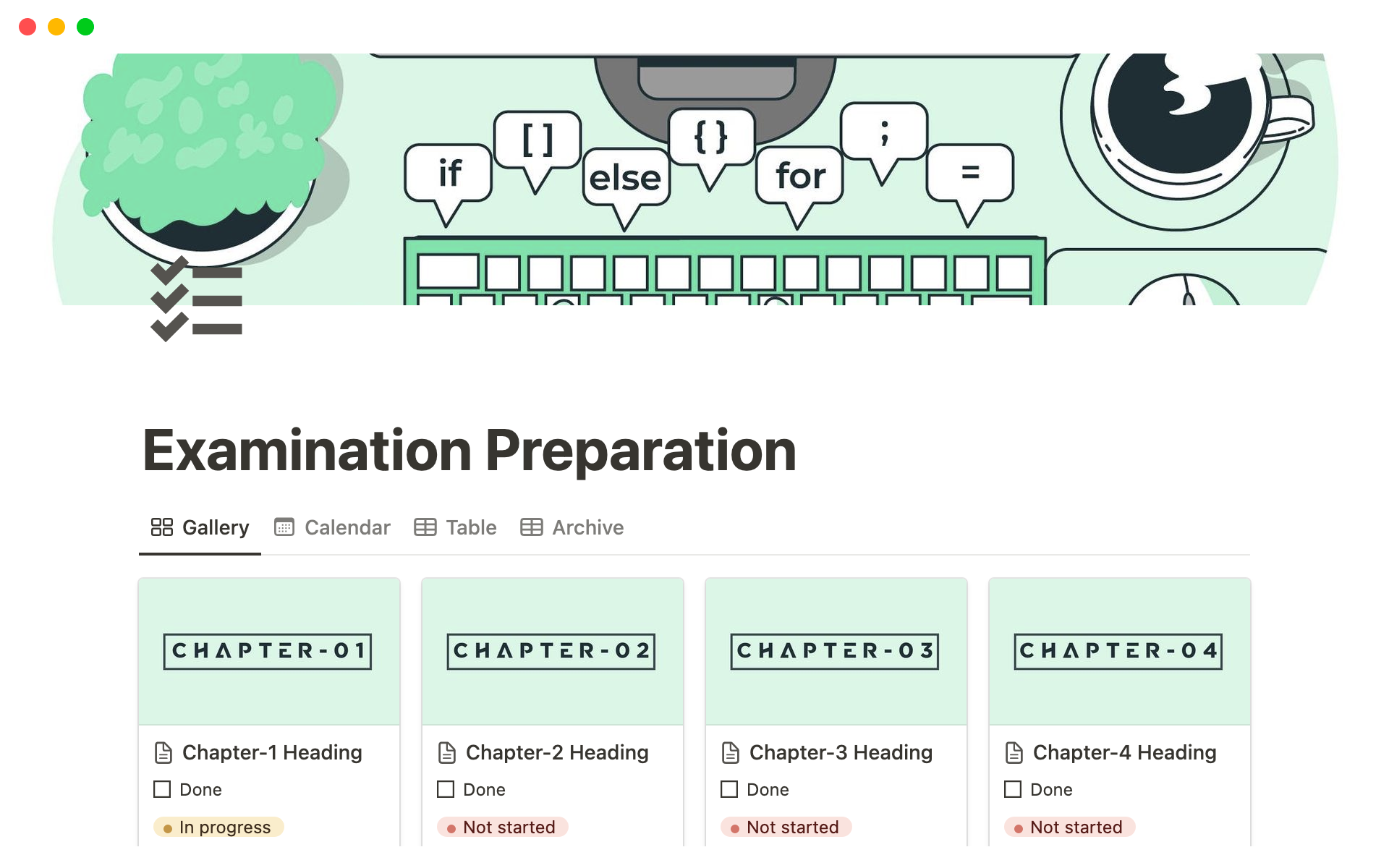 Top 10 Paid Test Prep Templates in Notion | Galería de plantillas de Notion