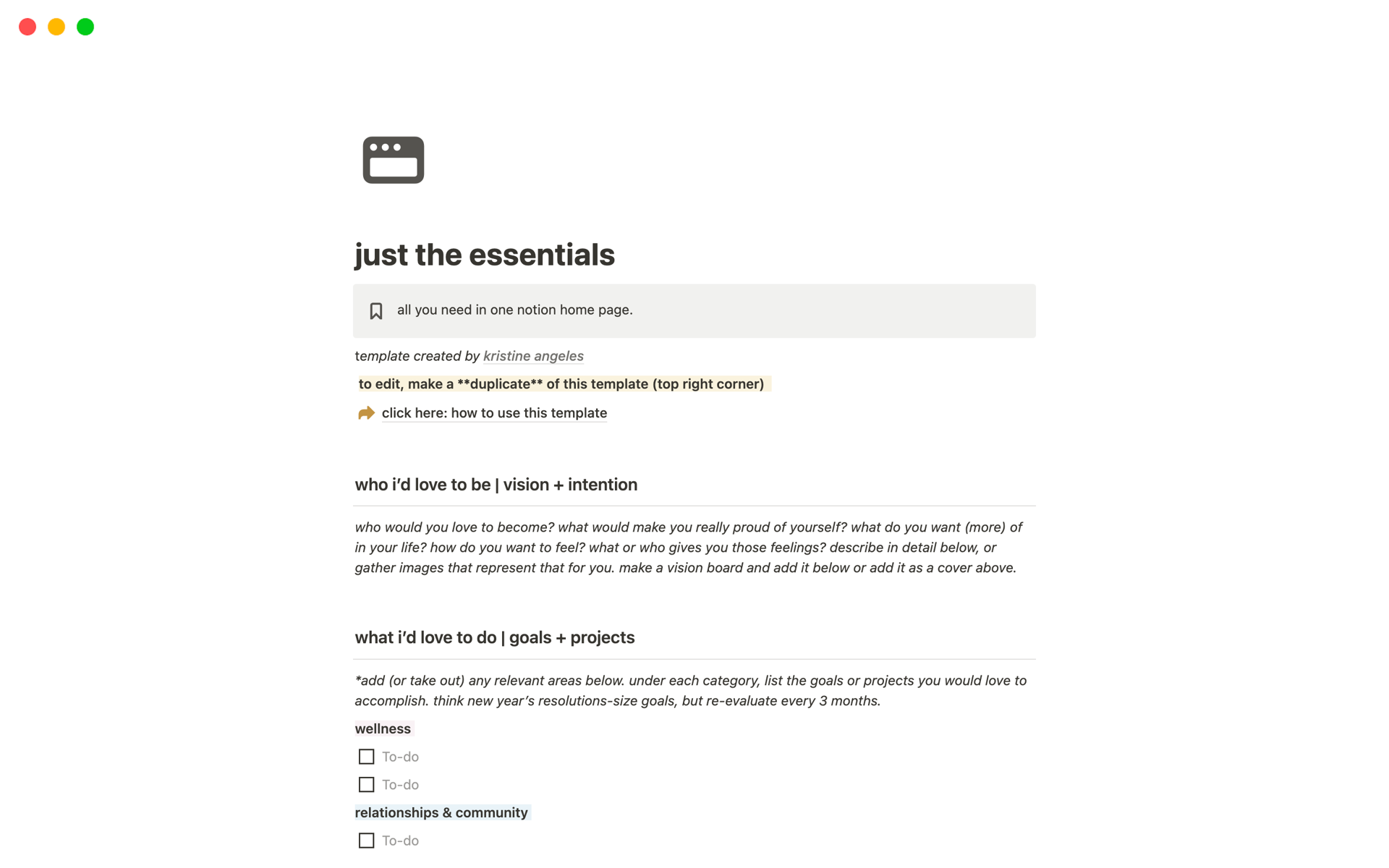 Notion: Business Essentials v1.0