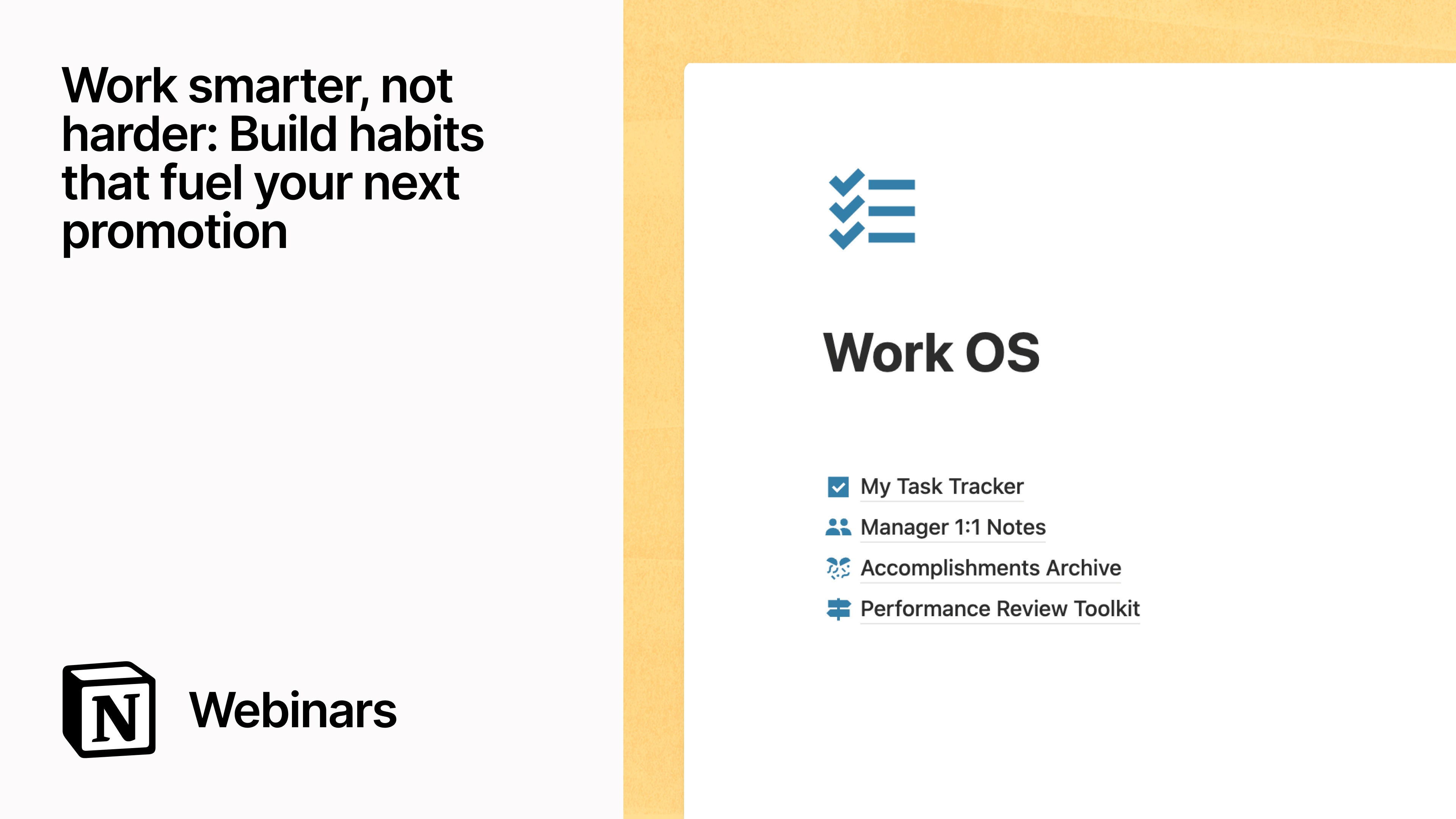 Work smarter, not harder: Build habits that fuel your next promotion