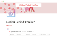 Notion Template Gallery Period Tracker