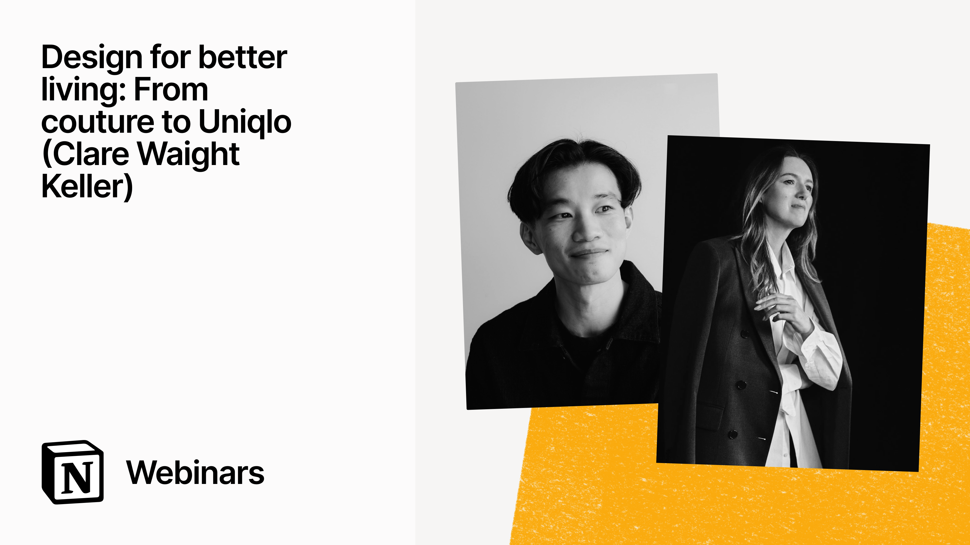 Design for better living - from couture to Uniqlo (Clare Waight Keller)