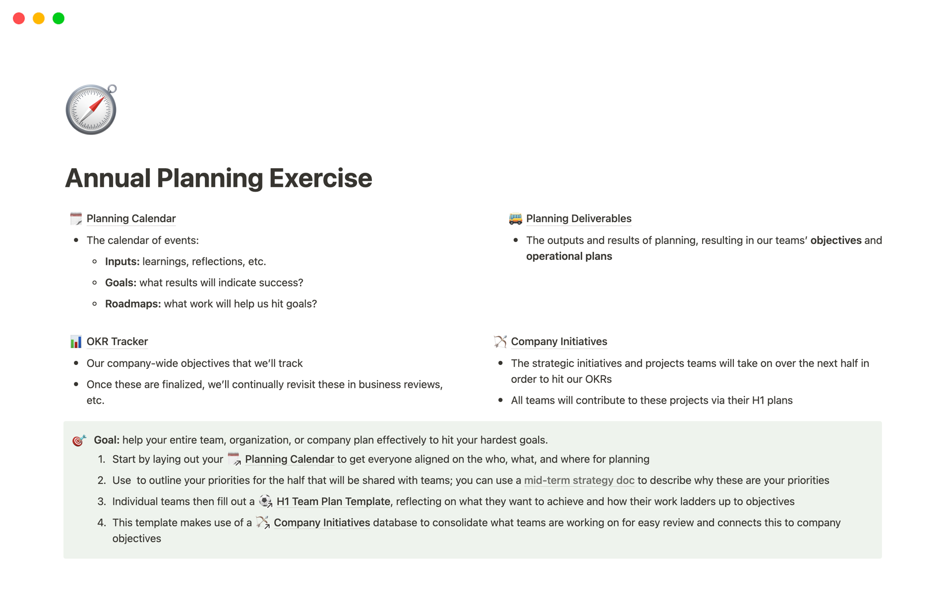 Three Exercises For Your Annual Team Planning Day