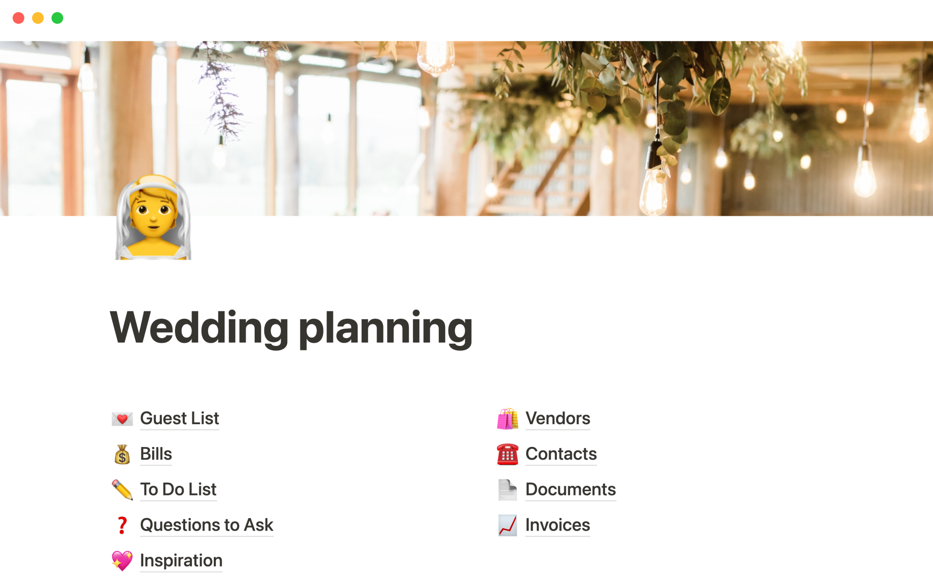 The Only Wedding Management Onboarding Planner Kit