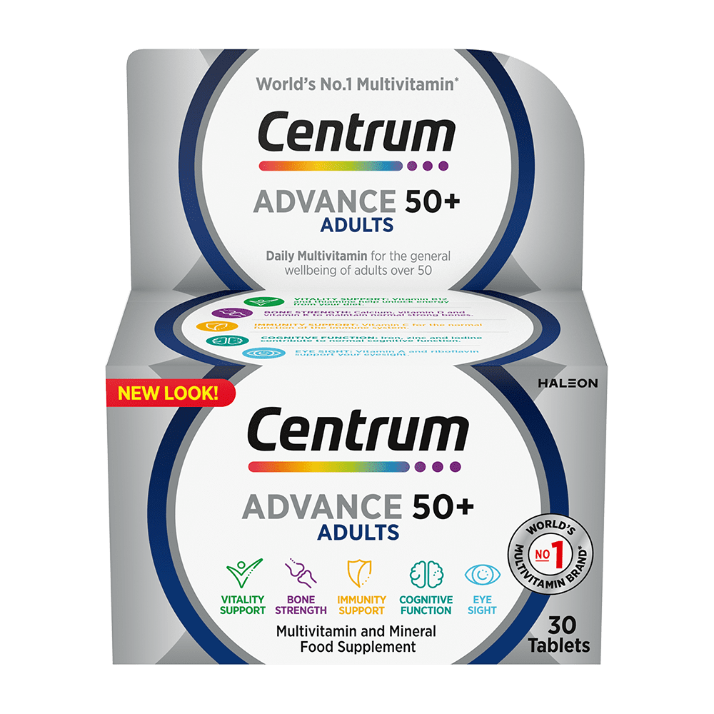  Box of Centrum Advance 50+ multivitamins