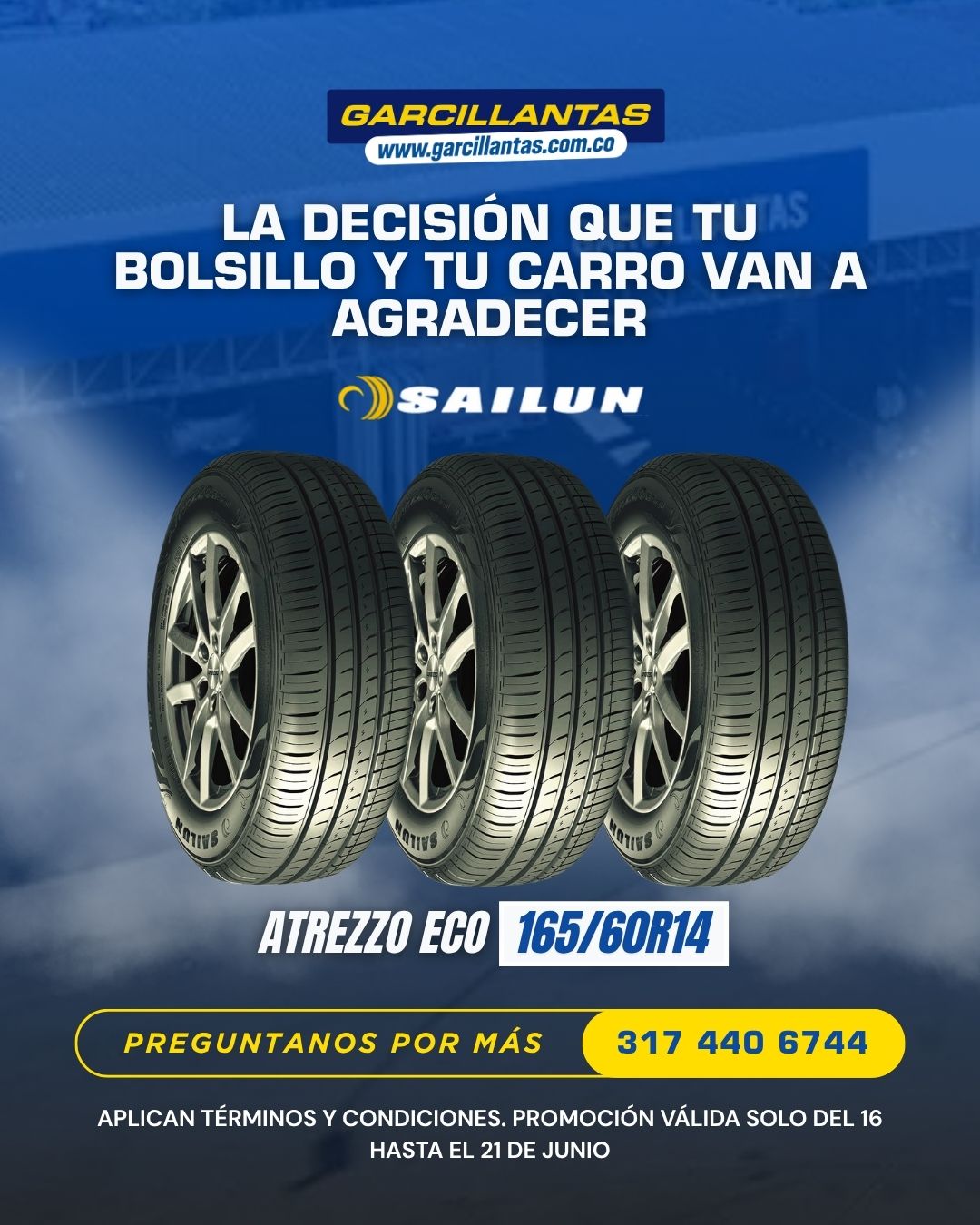 ¡Promo semana 3!  Del 16 hasta el 21 de Junio.