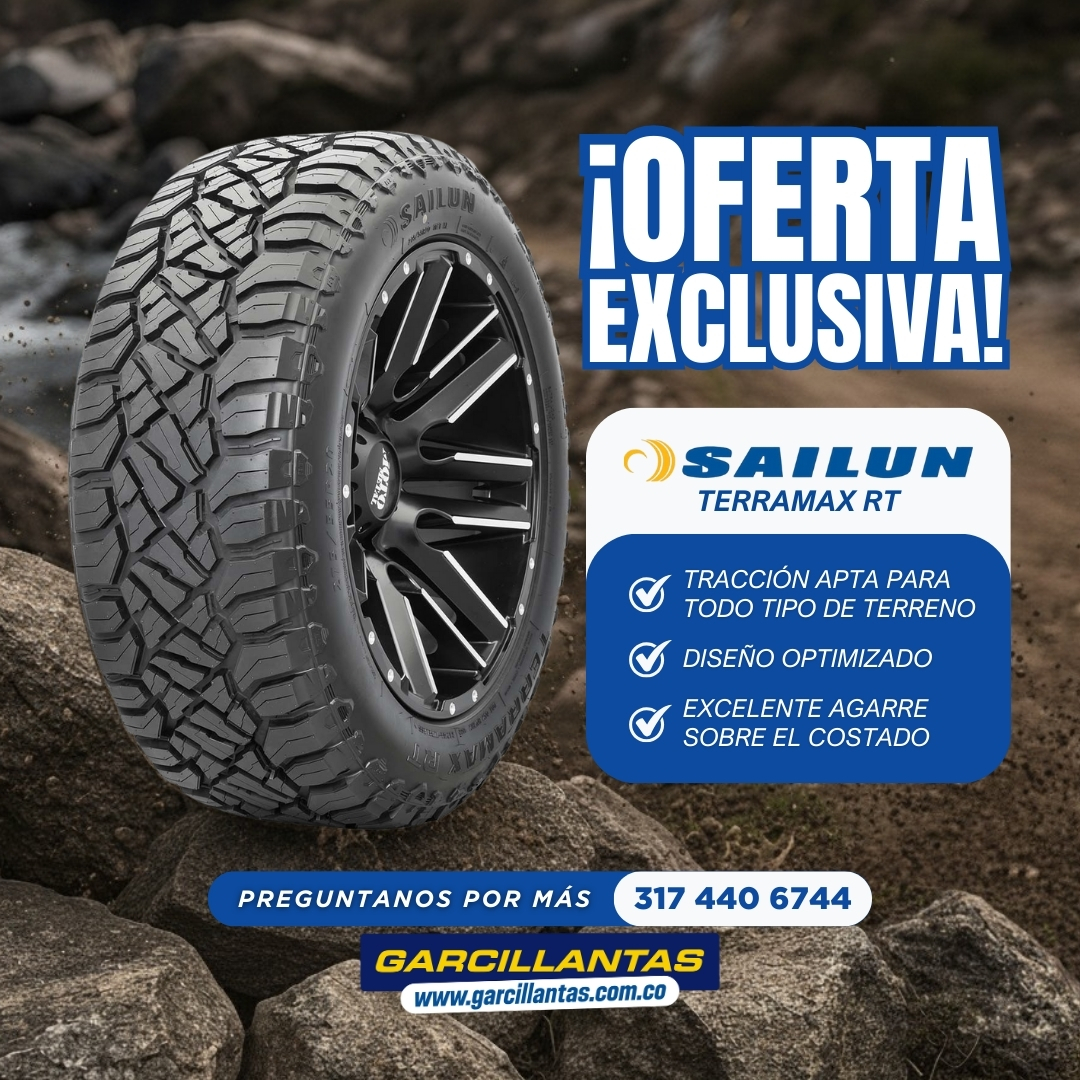 ¡Oferta Exclusiva en Sailun Terramax RT!