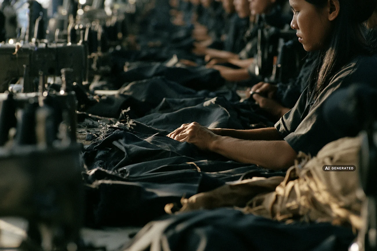 due diligence tvangsarbejde FLR forced labour modern slsavery DM&T AI generated