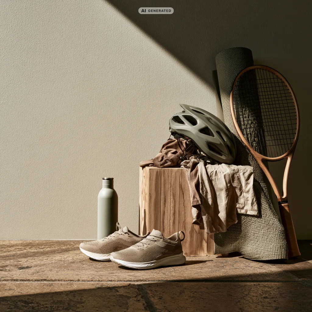 simon hansen dmt premium editorial still life of contemporary sport3 ai generated