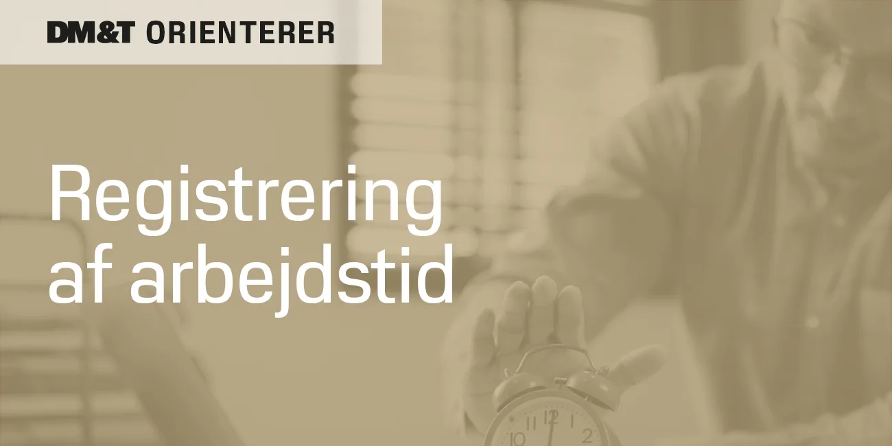 TEST registrering af arbejdstid