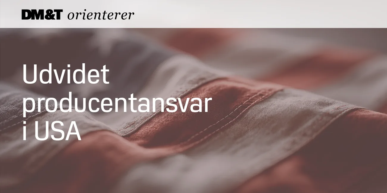 Udvidet producentansvar i USA Rød 1300x650px