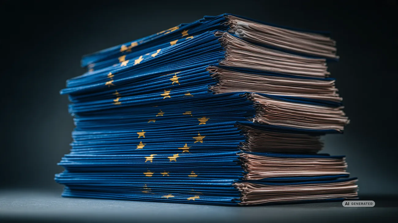 EU-lovgivning dokumenter lovgivning ai generated dmogt