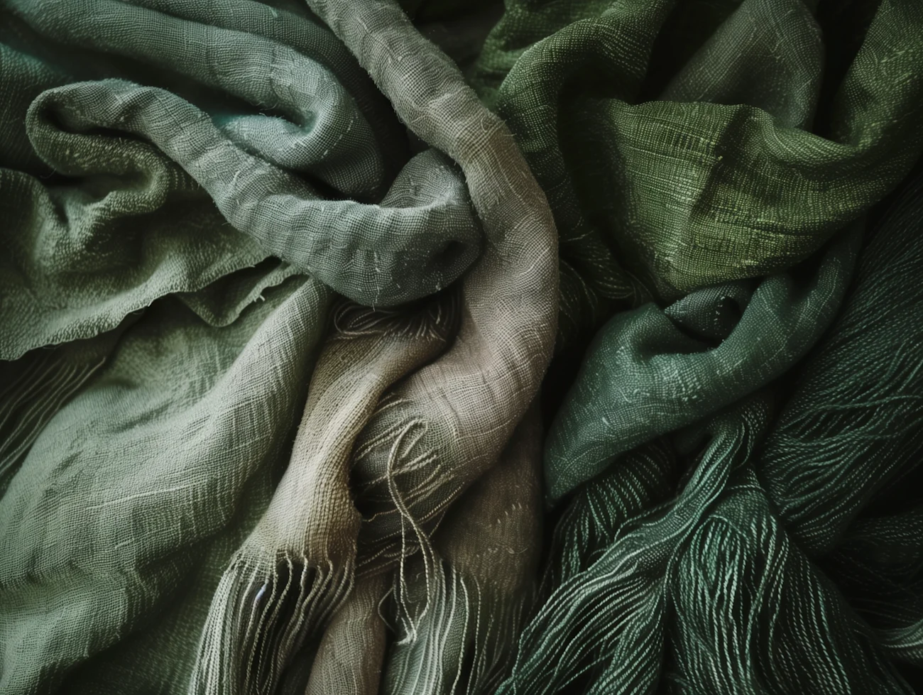 Sustainability fabric and yarn dusty green shades real 64f2c621-019b-45ca-b265-cfa6f5cbdef1
