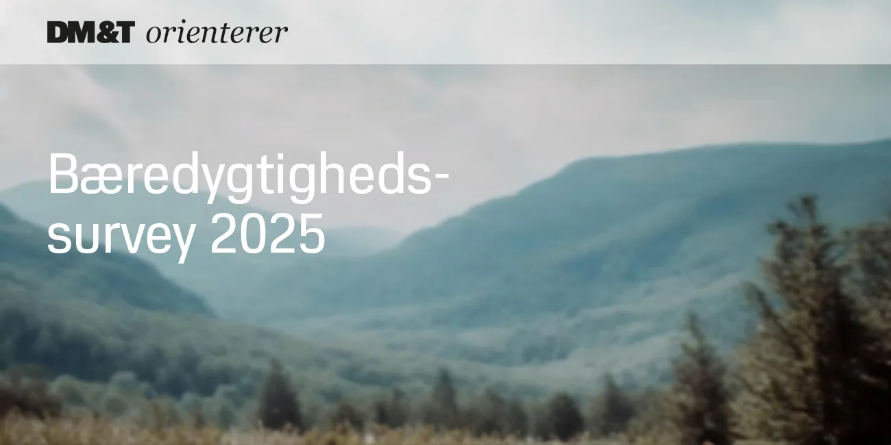 dmogt orienterer bæredygtighedsundersøgelse 2025 1300x650