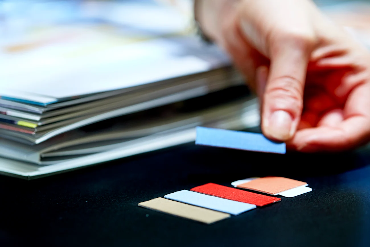 Farvesamples DM&T trendstudie