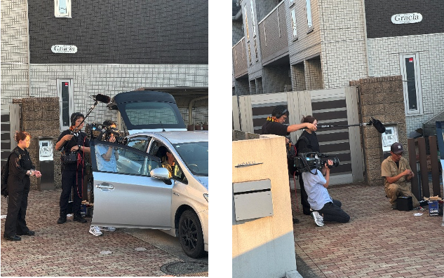 取材対応