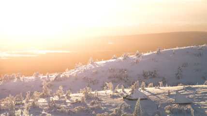 Alkutalvi ensilumi Kätkällä