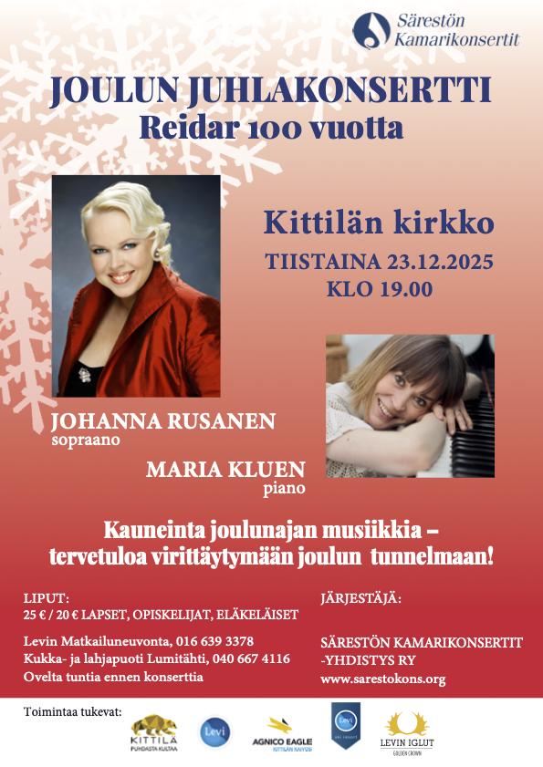 kittilän joulukirkko reidar