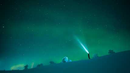 Revontulet-tähtitaivas