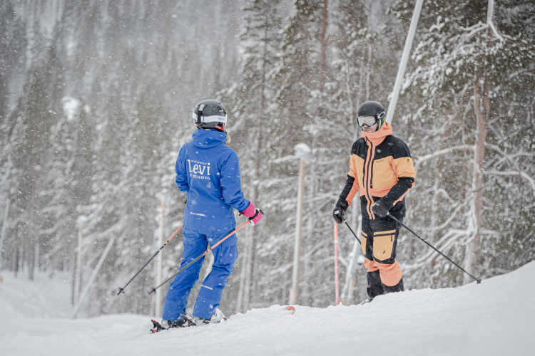 levi ski resort hiihtokoulu