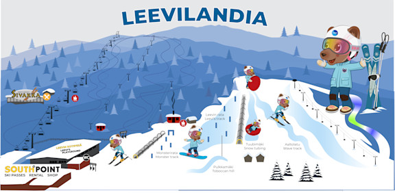 LEEVILANDIA-ALUEKARTTA 2025
