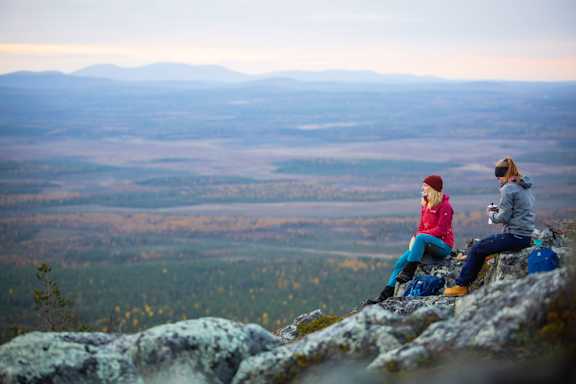 ruska retkeily patikointi tunturissa