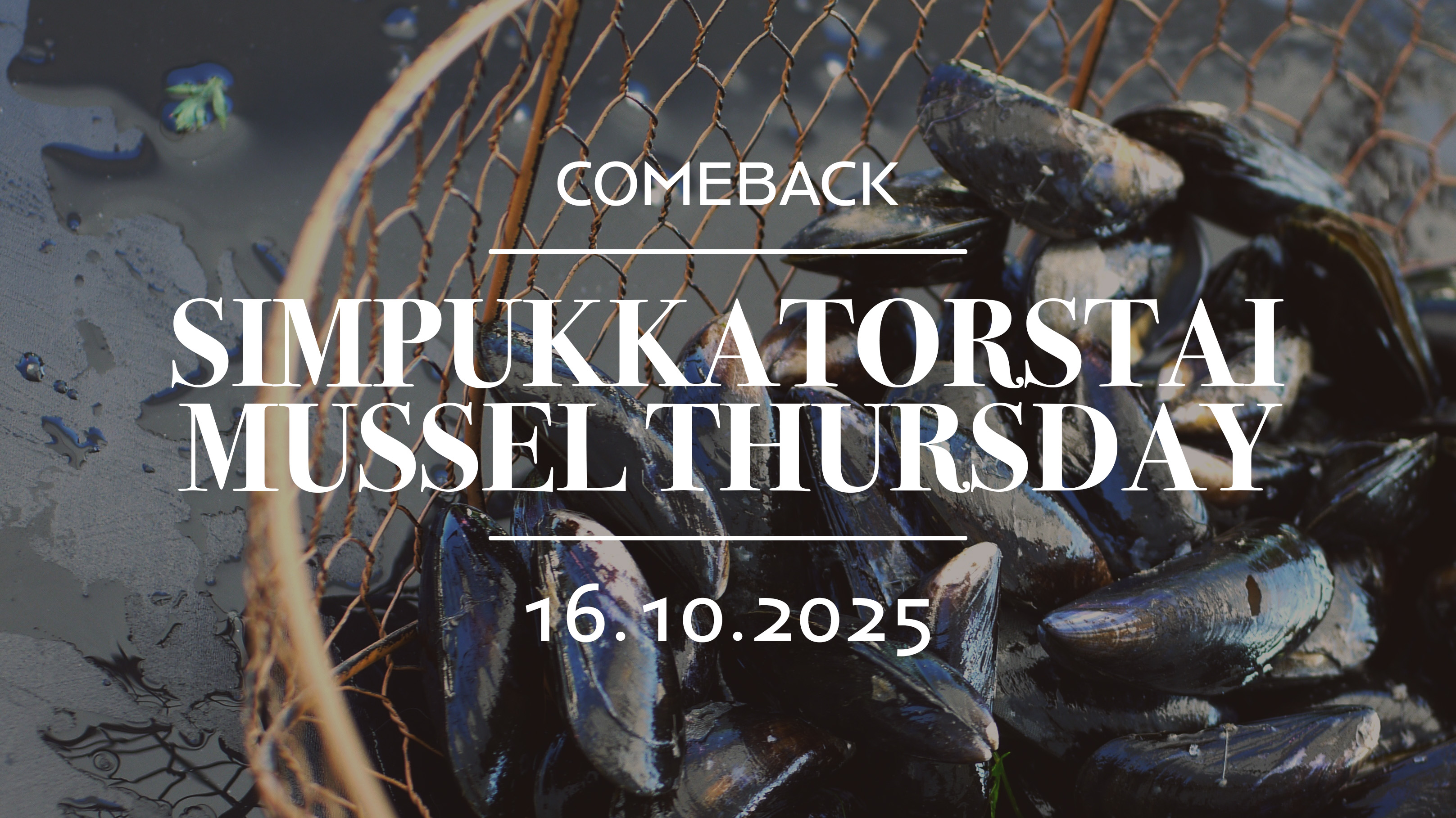 Simpukkatorstai 16.10