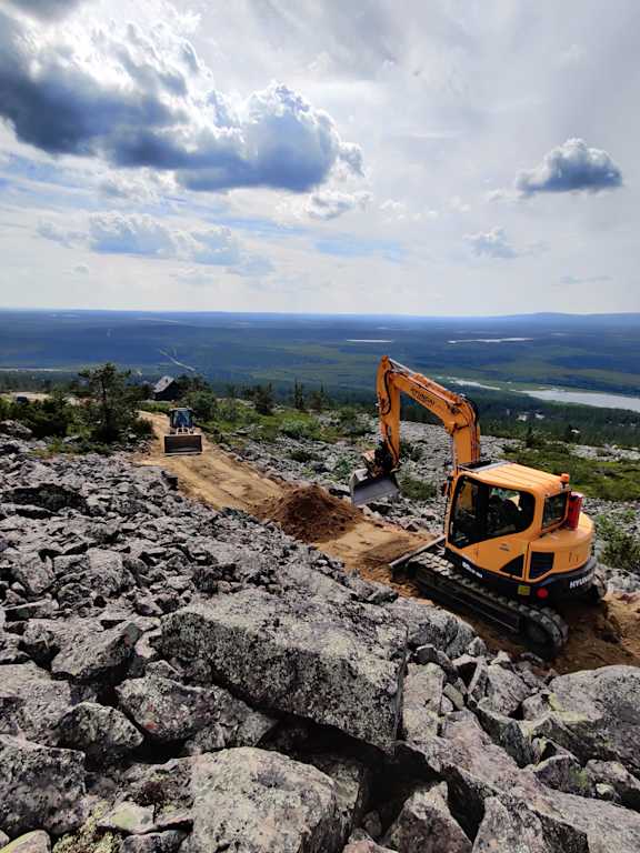 levi ski resort bike park