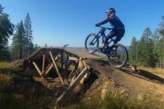 levi ski resort bike park