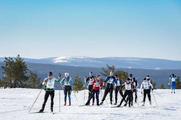 Ylläs-Levi hiihto kukastunturi