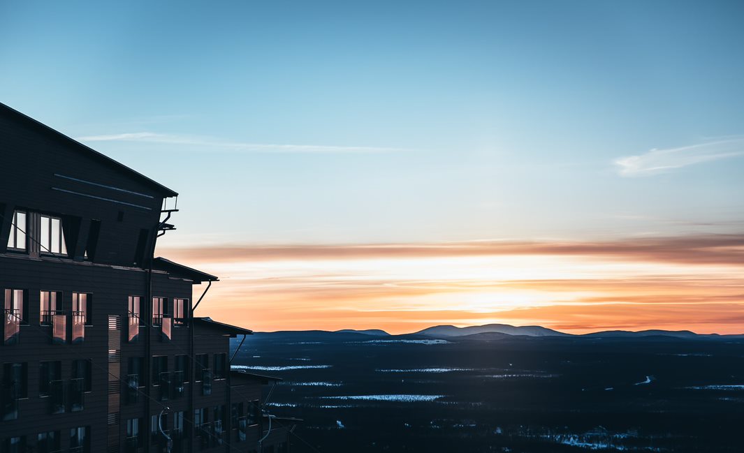 Keltainen auringonlasku